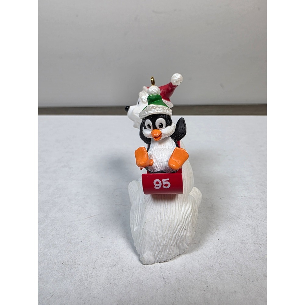 Polar Coaster - 1995 Hallmark Keepsake Ornament Vintage QX6117 - Picture 3 of 9